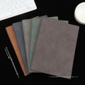 Schulübungsbuch Werbe -Werbemaschine PVC Leather Journal gesäumt Promotion Journal Drucken benutzerdefiniertes Notizbuch mit Tasche